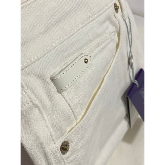 Ralph Lauren Purple Label Women’s White Jeans Size 29 NWT $590 MSRP Luxury Denim - Picture 11 of 13